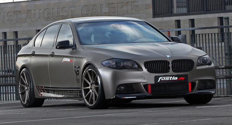  Fostla Gives BMW 550i an M5 Style Upgrade for $19k