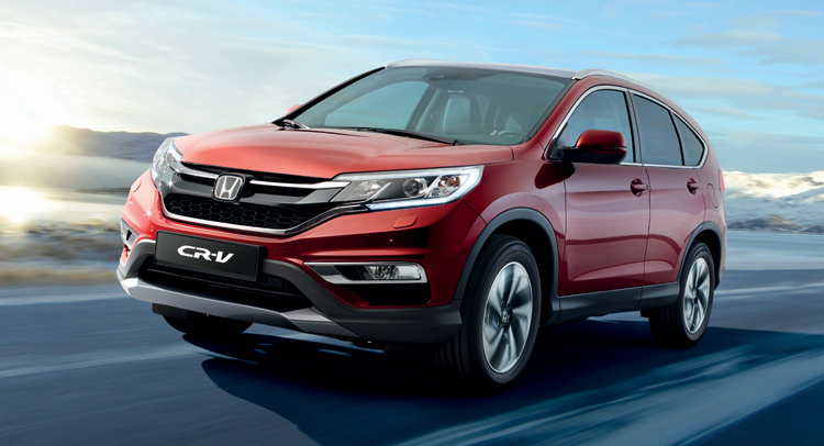 Honda Unveils Facelifted CR-V SUV for Europe | Carscoops