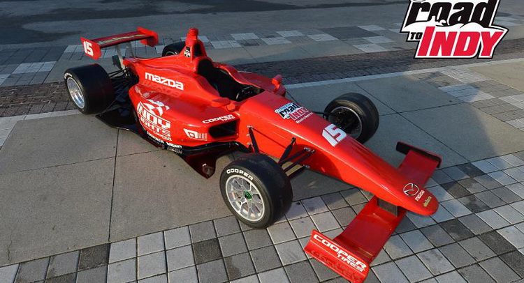  Mazda to Provide Engines for Indy Lights in 2015