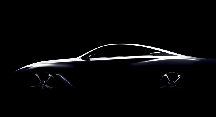  Infiniti Q60 Concept Teased ahead of Detroit Auto Show Debut