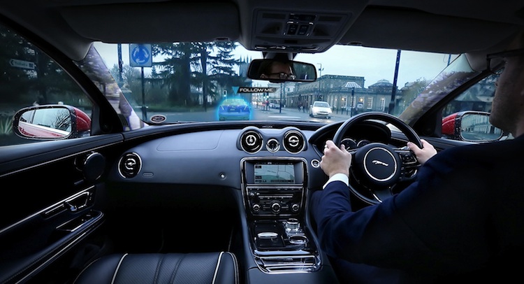  Jaguar Land Rover Reveals Its ‘Transparent Pillar’ And ‘Ghost Car’ Tech To Aid Visibility