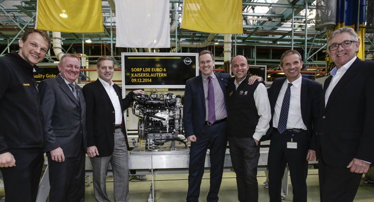  Opel Starts Production of the New 170PS 2.0-Liter Diesel in Kaiserslautern