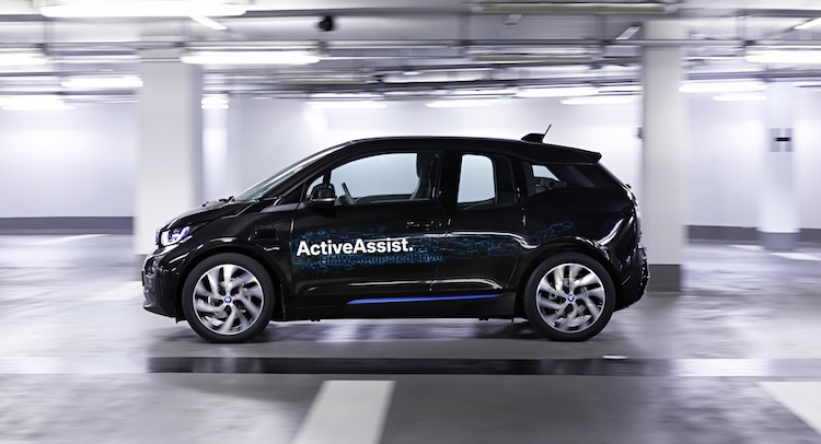  BMW Makes An i3 That Can Park Itself In A Parking Structure