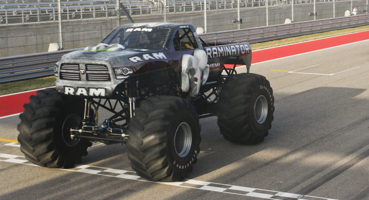  “Raminator” Is the World’s Fastest Monster Truck at 99.1 MPH [w/Video]