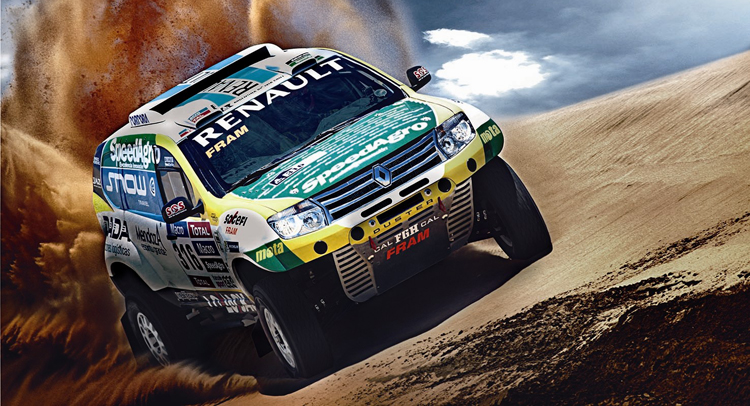  Renault Wants 380HP Dusters to Finish in Top 10 at 2015 Dakar Rally