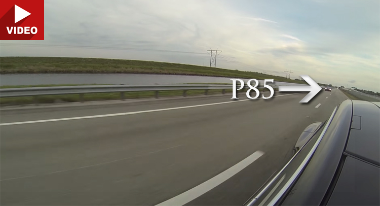  This is How Much Faster a Tesla Model S P85D is Compared to Regular P85