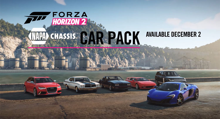  Forza Horizon 2 Gains Five New Cars via Napa Chassis Pack