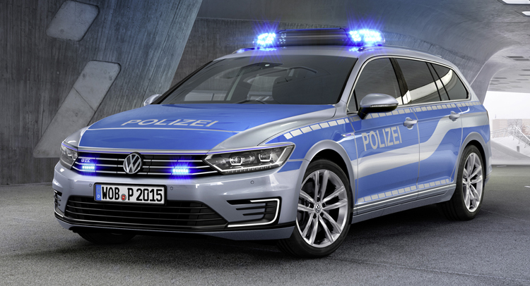  New VW Passat GTE Has Police Car Ambitions