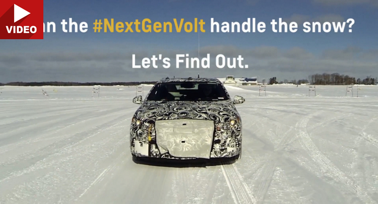  Chevy Teases 2016 Volt Having Fun in the Snow