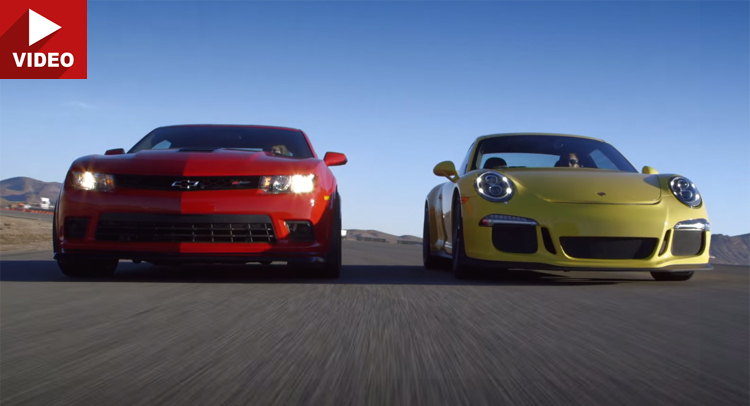  Track Weapon Shootout: Chevy Camaro Z/28 vs. Porsche 911 GT3