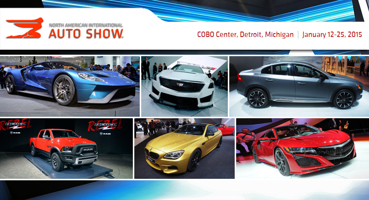  Carscoops’ A-to-Z Guide to the 2015 Detroit Auto Show [Day 2]