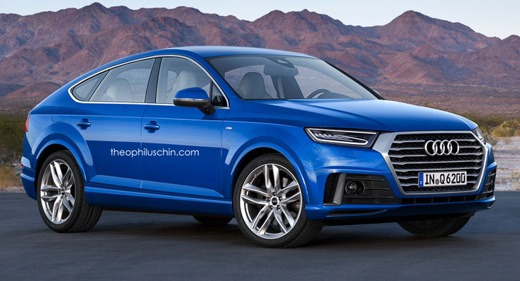  Audi Q6 Coupe-Like SUV Rendering Looks Like the Real Deal