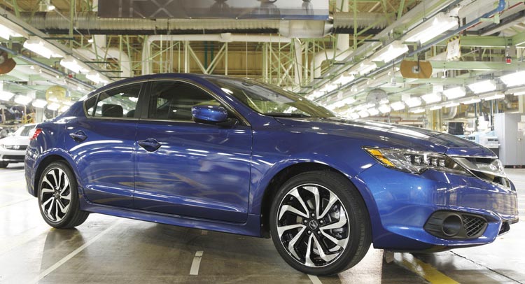  Acura Celebrates First 2016 ILX Built, 2 Millionth North American-Made Car Sold in the US
