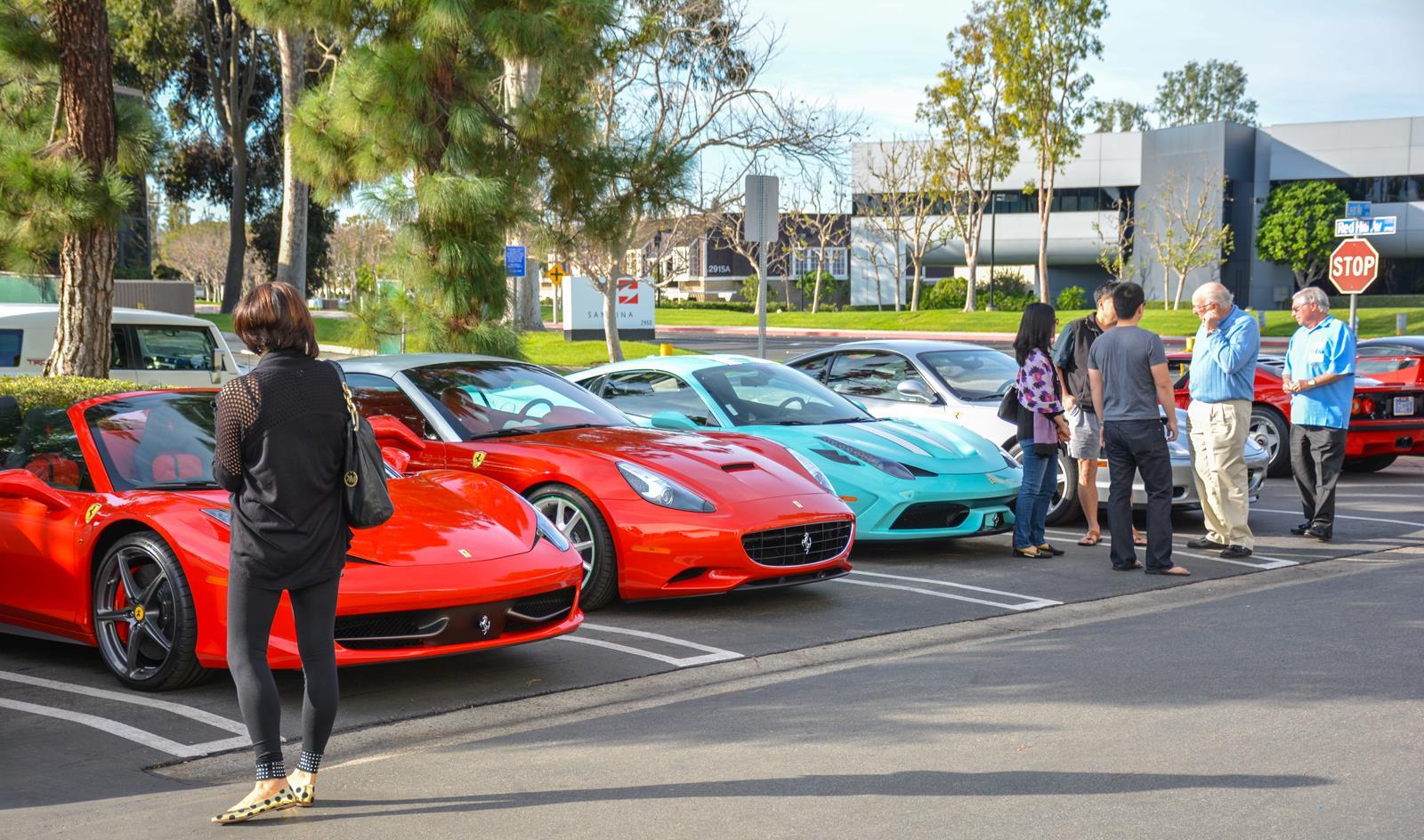 Ferrari Of Newport Beach Event Hosts Tiffany Blue 458 Speciale Carscoops
