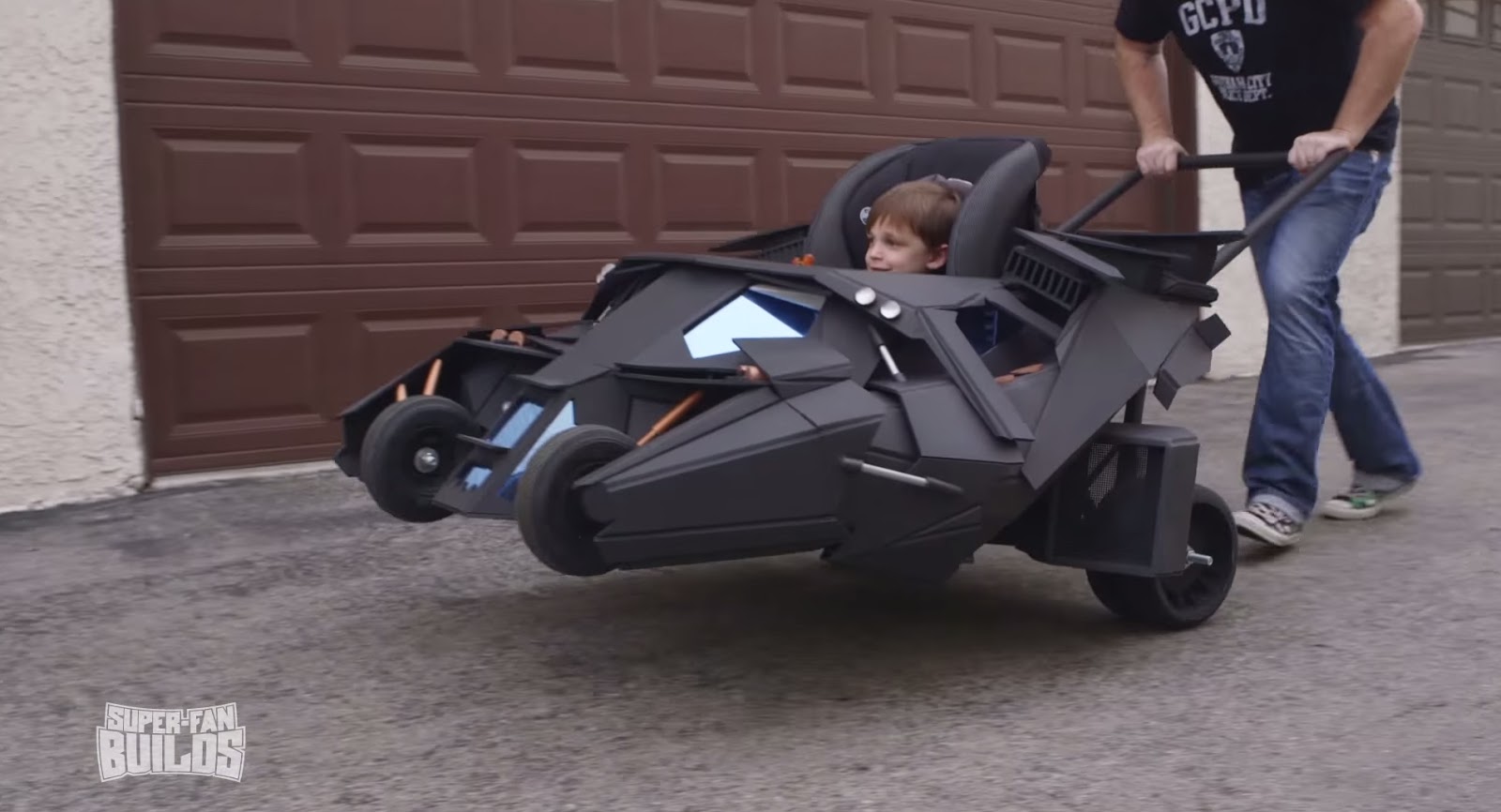 batman baby stroller