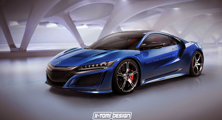  2017 Acura NSX Type-R Rendering is Awesome to Behold