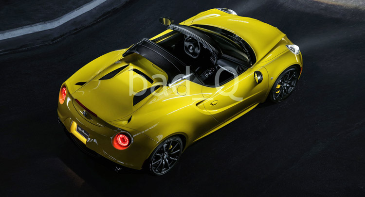  New Alfa Romeo 4C Spider Makes Yet Another Appearance [Updated]