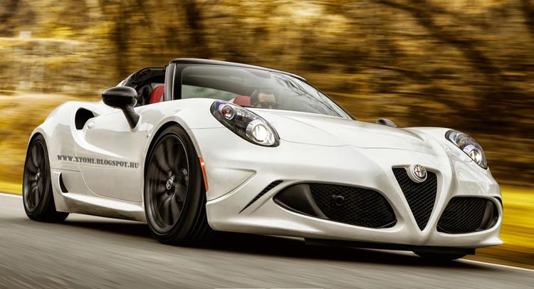  An Alfa Romeo 4C Spider GTA Would Be Delicious