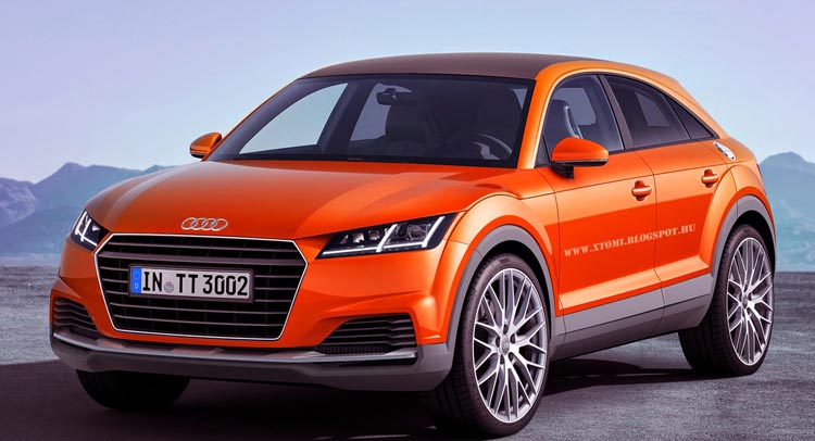  Audi TT Allroad Concept Rendered as a TTQ Production Model