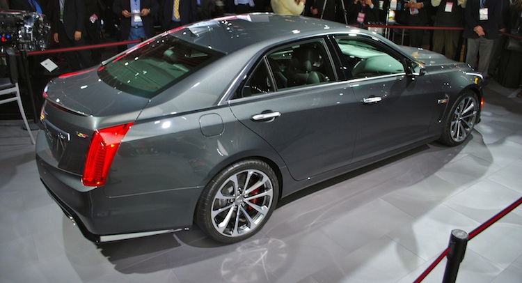  The 2016 Cadillac CTS-V Looks The Part To Go After The Fast German Sedans