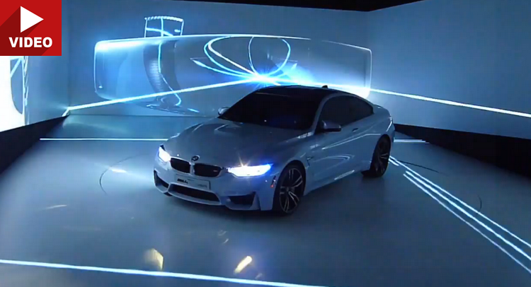  BMW Puts On Laser And OLED Light Show at CES