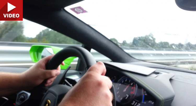  Terrifying Video Shows Lamborghini Huracan Crash at 312km/h or 194MPH