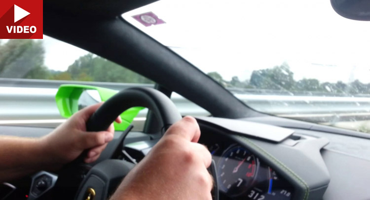 Terrifying Video Shows Lamborghini Huracan Crash at 312km/h or 194MPH