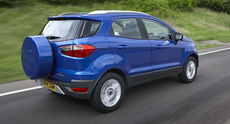  Updated Ford EcoSport for Europe Arriving in May, Will Ditch Tailgate Spare Wheel