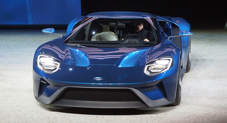  All-New Ford GT Supercar Arrives in 2016 with More than 600HP