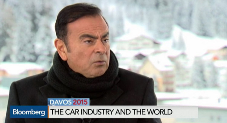  Ghosn Believes Quantitative Easing Will Help European Car Market