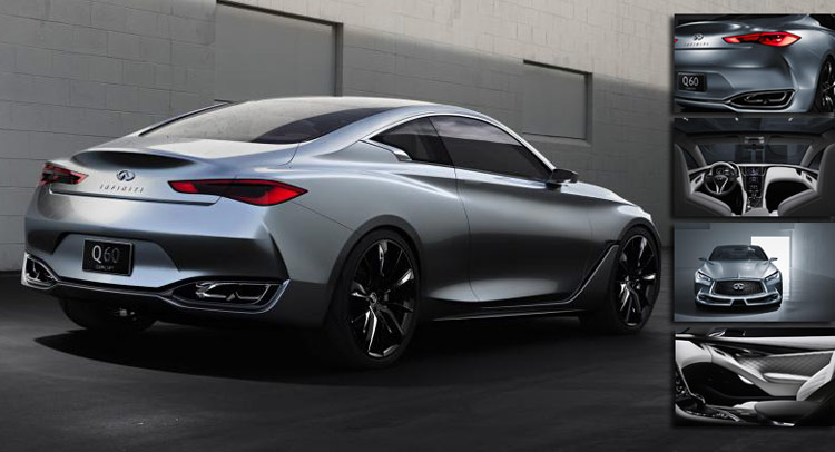  New Infiniti Q60 Coupe Concept Detailed in 26 Fresh Photos