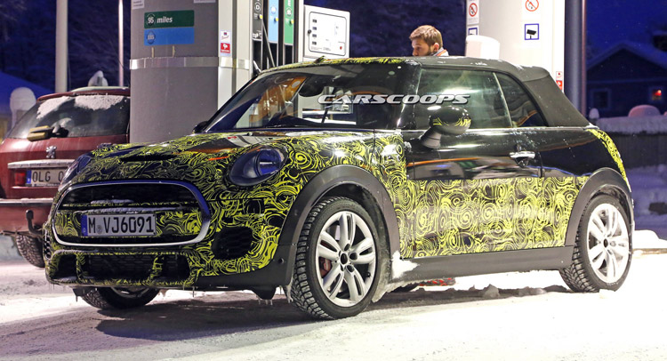  Spied: New MINI John Cooper Works Gets Convertible Version Too