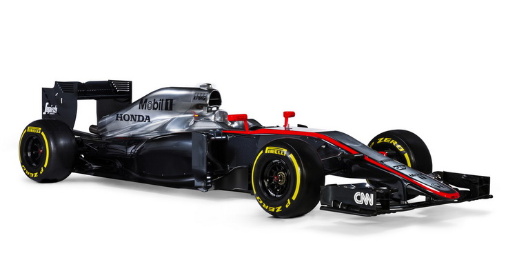  McLaren-Honda Unveils MP4-30 F1 Car [w/Video]