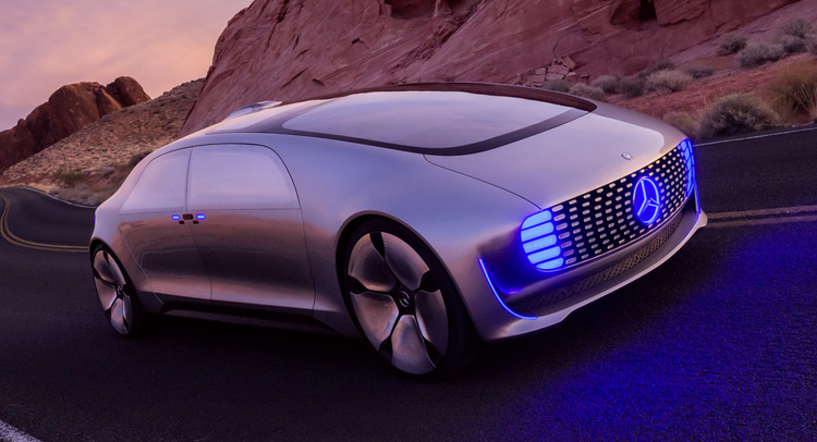  Mercedes’ F 015 Luxury in Motion Is an Autonomous Vehicle from the Year 2030