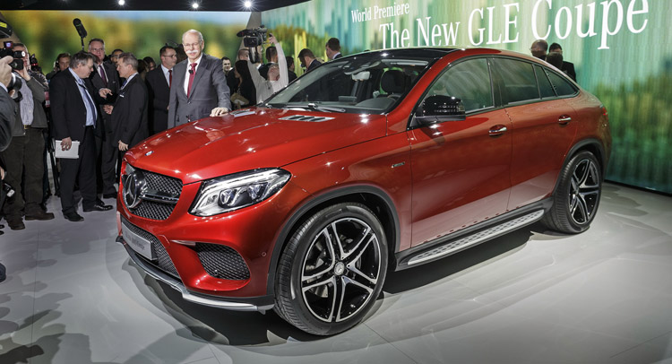  New Mercedes GLE 450 AMG Coupe Lands in Detroit with Twin-Turbo V6