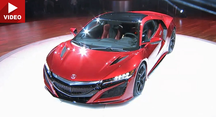  Watch the Global Unveiling of the New Acura NSX Here [w/Official Photos]