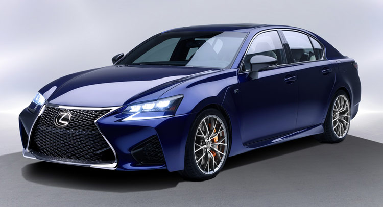  All-New 2016 Lexus GS F has a 467HP 5.0-liter V8