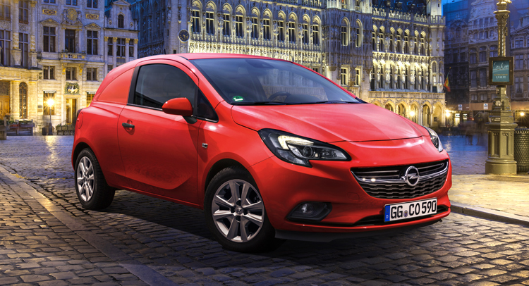  New Opel Corsavan Debuts at the Brussels Motor Show