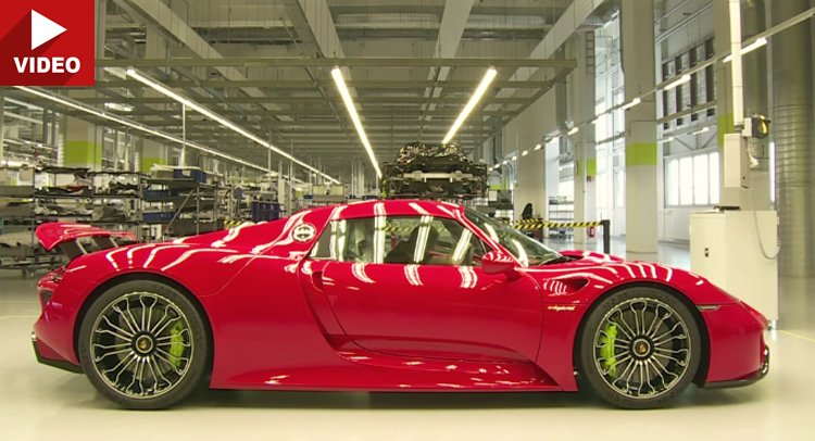  Take a Look at How the Porsche 918 Spyder Is Built at Zuffenhausen Plant