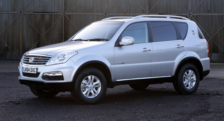  SsangYong Turns Rexton Into a Light Commercial SUV for the UK