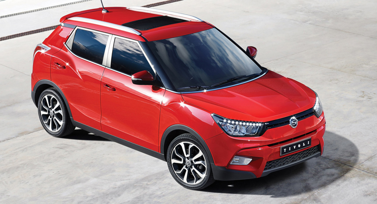  SsangYong Launches Tivoli SUV in Korea, Will Get 1.6L Diesel in Europe