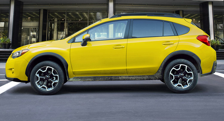  The Only Yellow Subaru XV Crosstrek on Offer is Limited to 1,000 Units