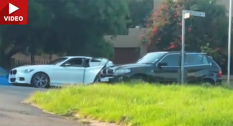  Watch South African Thugs Posing as Cops Try to Hijack Couple in BMW X5