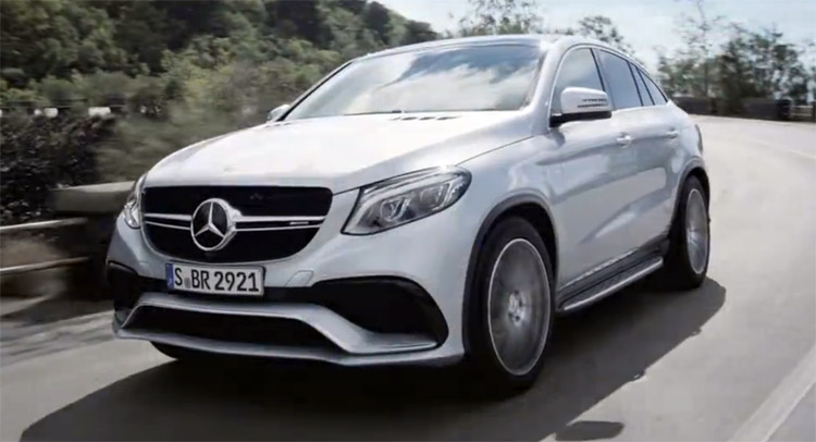  Mercedes Teases New GLE 63 AMG Coupe, Confirms Jurassic Park Movie Appearance