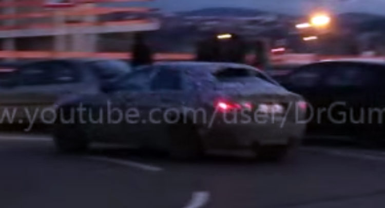  Mystery BMW Prototype or Leftover Jaguar XE?