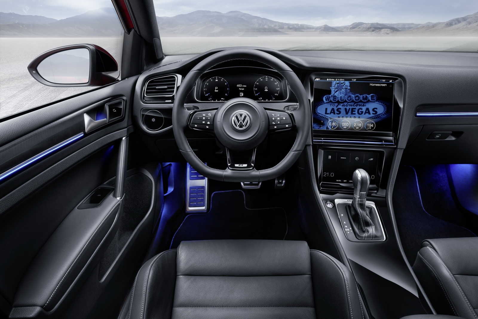VW Golf R Touch Concept Is All about Displays, Has Gesture Recognition  System [w/Video]