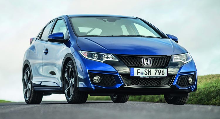 Honda Details Facelifted Civic Lineup for Europe