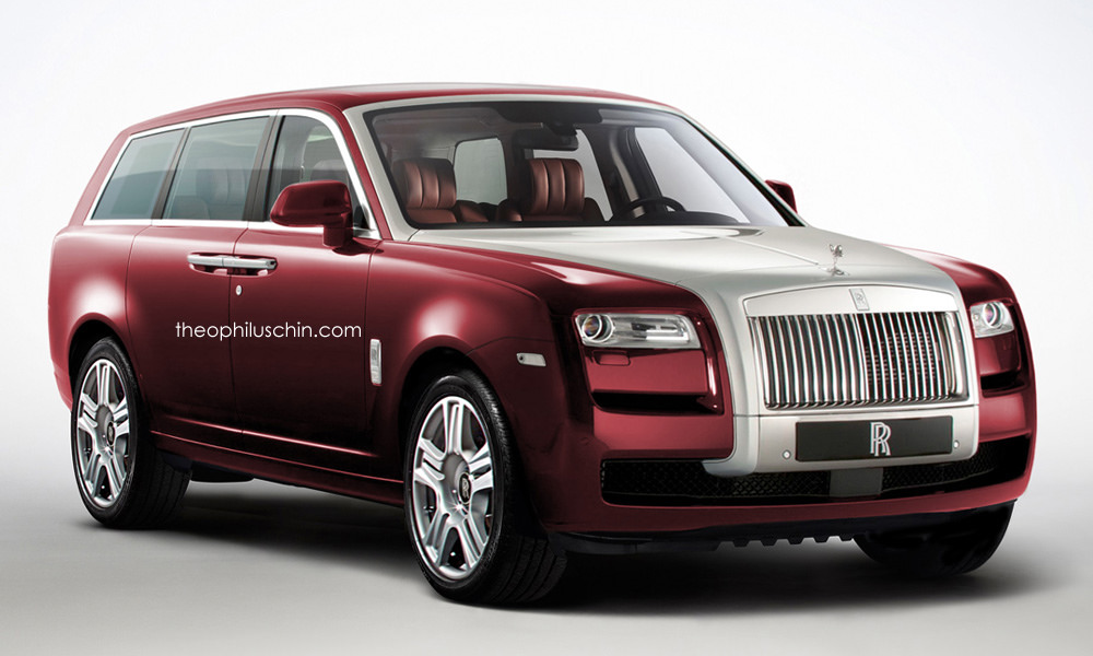 This is the Rolls-Royce SUV. Kind of