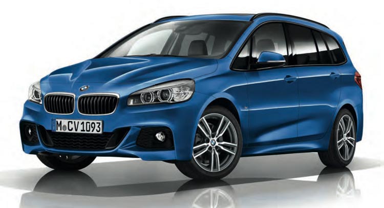  BMW 2-Series Gran Tourer Puts On the M Sport Outfit