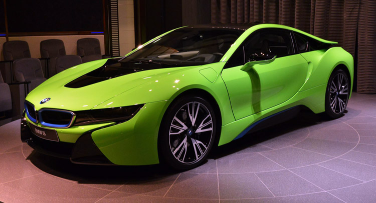  Ever Seen a Lime Green BMW i8 Before?